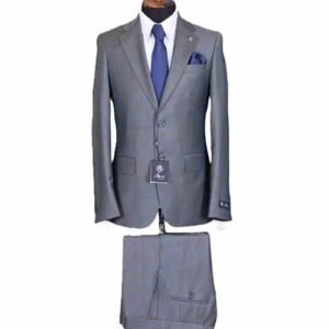Costume Homme Reggenza Gris Anthracite à Carreaux Élégant