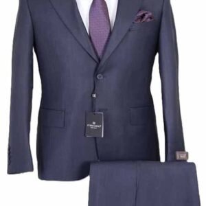 Costume bleu marine FERNANDO — Élégance et prestige africain